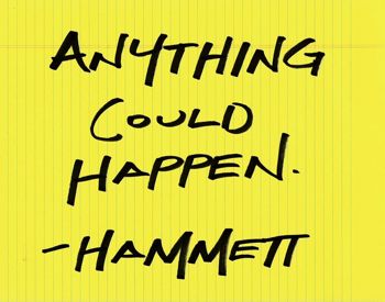 Ilustrasi "Anything could happen"